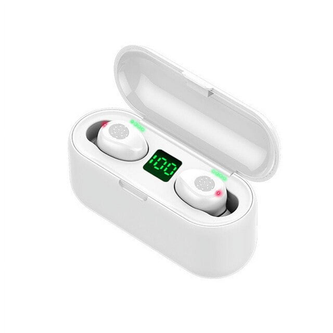 F9 TWS Bluetooth 5.1 Headphones Wireless Earphone 9D Stereo Earbuds Phone Holder Sport Headset with Mic for Smartphones