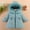 Light Blue, variant on uublik Girls' Lightweight Puffer Jacket Ski Jacket Winter Outdoor Warm Snow Coat Kid's Snowboarding Windproof Jacket with Hood Light Blue, Size 9M-3T