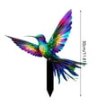 thumbnail image 3 of Outdoor Garden Sign Acrylic Card Slot Decorative Spread Wing for Yard and Patio Decoration, 3 of 6