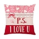 thumbnail image 1 of Funda de almohada con estampado irlandés para San Valentín, cojín decorativo para sofá, cojín para asiento., 1 of 2