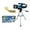 Blue, variant on 70mm Aperture F300mm Refractor Telescope | 15X-150X Zoom with Barlow Lens & Tripod | Portable Astronomy Kit for Moon, Planets & Nebulae Viewing