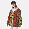 thumbnail image 3 of Kdxio Spices And Herbs Print Women Men Sun Protection UPF 50+ Jackets Zip Up Long Sleeve Hoodie Hiking Lightweight with Pockets, 3 of 7
