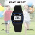 thumbnail image 6 of SKMEI Digital Watch Sport Outdoor Multifunctional Chronograph 50 M Waterproof Wristwatches with Alarm/Calendar/LED backlight for 3-15 Year Old, 6 of 9