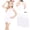 White, variant on YHAJDS Unisex Kids Solid Color Tank Tops 2 Pack Sleeveless Undershirt
