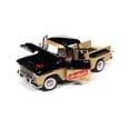 thumbnail image 5 of 1957 Chevy 3100 Stepside Pickup, Leinenkugle's Beer - Auto World AW311 - 1/18 Scale Diecast Car, 5 of 10