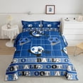thumbnail image 3 of Feelyou Retro Soccer Sports Bedding Comforter Set, Est Sleep Rugby Football Twin Comforter Sets, Blue Cartoon Ball Reversible Bedding Set, Breathable Home Decor, 2 Pieces, 3 of 9