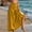 Yellow, variant on Sentmoon Casual Skirts for Women Plus Size High Waist Boho Long Skirts for Women with Pockets Flowy Pleated Beach Solid Color Loose Breathable Fall Skirts Fashion Winter for Lounge at Home S