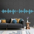 thumbnail image 3 of Oliegs Soundproof Wall Stickers Noise Reducing Acoustic Panels Self Polyester Fiber Wall For Home, 3 of 5