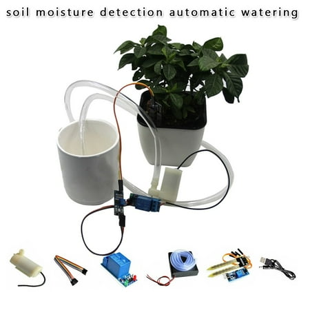 

Irrigation Module DIY Kit Set Soil Moisture Detection Automatic Watering Pumping