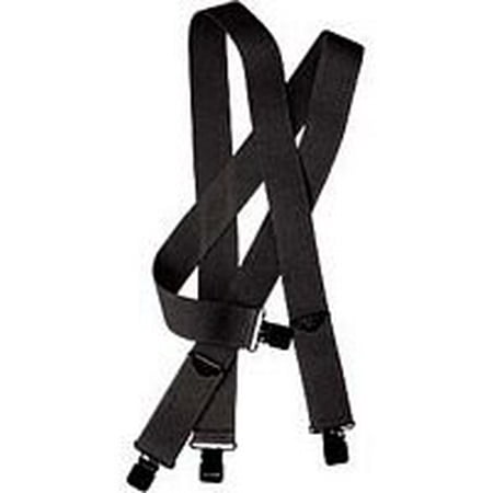 Bailey's Logger Wear Black Clip Suspenders (Best Way To Wear Suspenders)