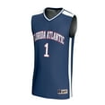 thumbnail image 2 of Unisex GameDay Greats #1 Navy Florida Atlantic Owls Lightweight Basketball Jersey, 2 of 3