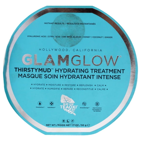 Tratamiento hidratante GlamGlow Thirstymud 50 ml para hombres y mujeres