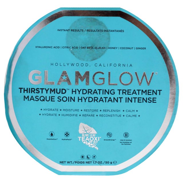 Tratamiento hidratante GlamGlow Thirstymud 50 ml para hombres y mujeres
