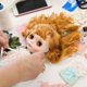 thumbnail image 5 of 2 extensiones de cabello de lana para figuras, ideales para hacer pelucas y pelucas para manualidades (doradas)., 5 of 9