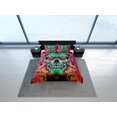 thumbnail image 4 of Juego de Funda Nórdica Hippie Colores Neón Colcha Calavera Colorida, Ropa de Cama de Dormitorio, 4 of 4