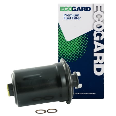 ECOGARD XF44605 Engine Fuel Filter - Premium Replacement Fits Mitsubishi Mighty Max / Toyota Supra / Dodge Ram