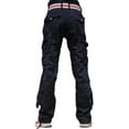 thumbnail image 2 of Juicy Trendz Women’s Utility Cargo Pants – Military Army Style Hiking Work Trousers with Multiple Pockets 2803-Black XL, 2 of 5