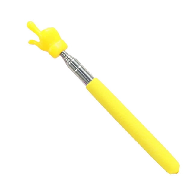 Teacher Pointer with Finger Telescopic Pointer Stick Whiteboard Pointer for Presentations Teaching Lecture