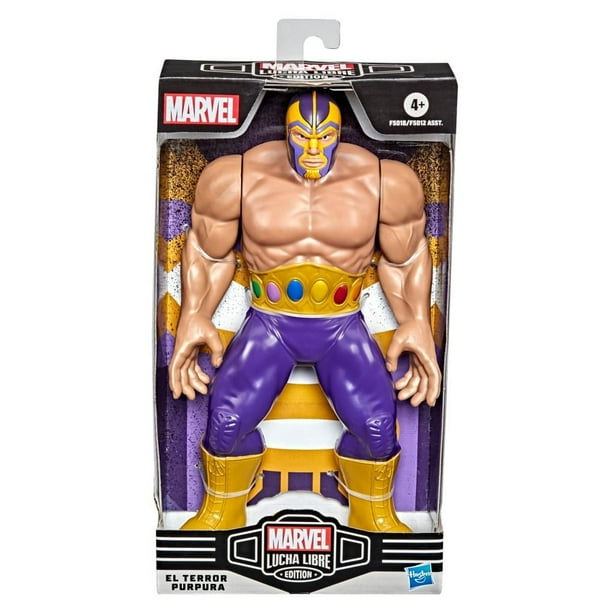 Figura El Terror Purpura Hasbro Marvel 9.8 Pulgadas Morado