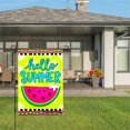 thumbnail image 3 of Amhnf Hello Summer Watermelon Garden Flag For Home Outdoor Garden Yard Decor 12x18 inch, 3 of 5