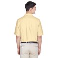 thumbnail image 2 of UltraClub Men's Classic Wrinkle-Resistant Short-Sleeve Oxford, 2 of 3