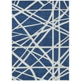 thumbnail image 2 of Addison Rugs Chantille Indoor/Outdoor Transitional Geometric Navy Washable Rectangle Rug, 2'6" x 3'10", 2 of 6