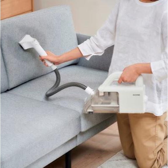 IRIS OHYAMA Rinser cleaner Compact Handy Type White Grey Send from Japan - Kurumira Shop