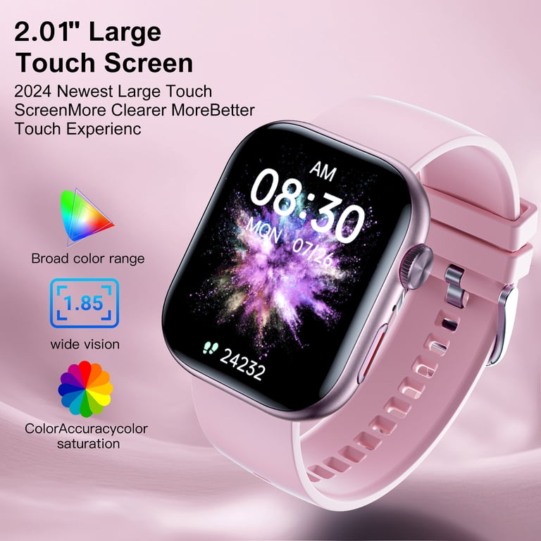 Smartwatch Kinderen – Stappen – Hartslag – Calorieën – Slaap Monitor – Legergroen