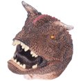 thumbnail image 1 of Dinosaur Hand Puppet,  Elasticity Environmentally Friendly Lifelike Carnotaurus Hand Puppets  For Dinosaurs Playing, 1 of 8