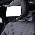 thumbnail image 2 of Espejo retrovisor para coche de bebé, espejo retrovisor para asiento trasero, fácil instalación, accesorios para automóviles, fácil de instalar. Estilo básico, 2 of 6