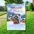 thumbnail image 3 of Hello Welcome Winter The Ski Wirehaired Pointing Griffon Snowy Day Garden Flag 12x18in Double Sided Dog Lover Outdoor Decor - 13013, 3 of 5