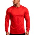 thumbnail image 3 of Mfakffe Mens Long Sleeve T Shirts Crew Neck Casual Basic Pullover Shirt Casual Basic Tee Soft Breathable Lightweight Tops, 3 of 4