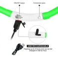 thumbnail image 4 of LED Dog Collar,USB Rechargeable Glowing Dog Collars, Light Up Collar Improved Pet Safety &Visibility at Night,Water-Resistant Lighted Collar Fits for Small Medium Large Dogs S-L, 4 of 9