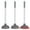 Gray 3 Pcs, variant on Unique Bargains Toilet Bowl Plunger with Holder Pump Bathroom Cleaning Gray 3 Pcs