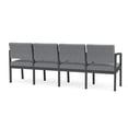 thumbnail image 3 of Pemberly Row Chaise d'Accueil 4 Places en Tissu, Flanelle Charbon/gris Adler, 3 of 3