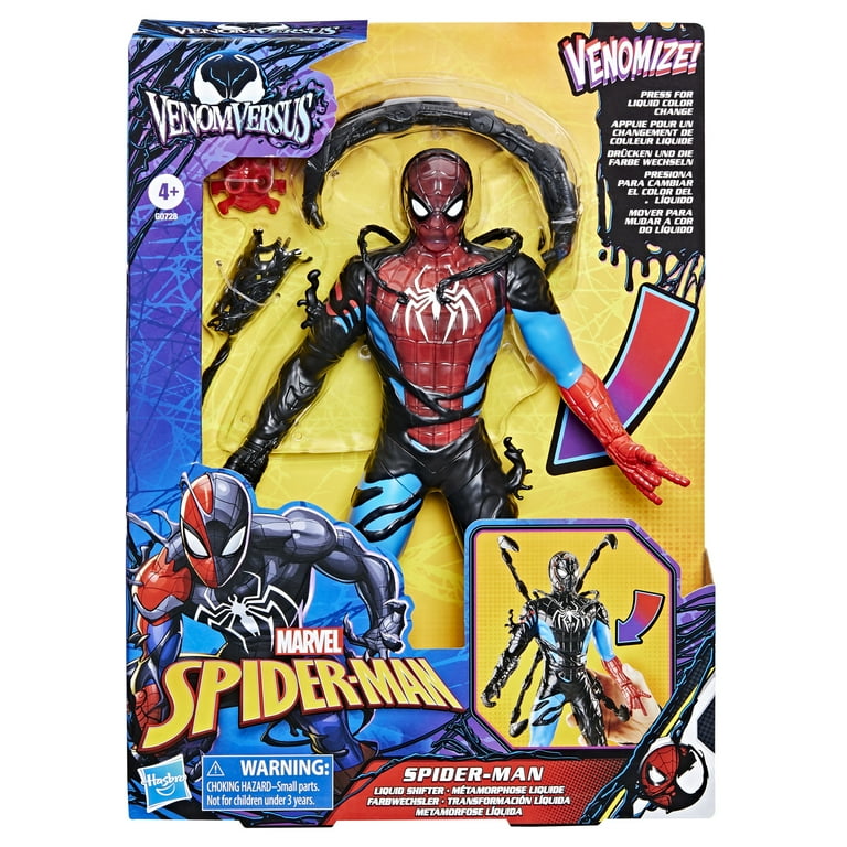 Marvel Spider-Man VenomVersus Spider-Man Liquid Shifter Figure