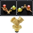 thumbnail image 2 of Propane Gas Splitter Adapter Gas Tank Tee Adapter Burner Adapter for BBQ Camping Stoves, 2 of 9
