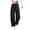 BU21_Black, variant on Baggy Cargo Pants Women Parachute Hiking Wide Leg Pants with Pockets Y2K Casual Travel Drawstring Sweatpants Black S