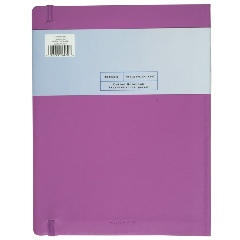 Exceed Large Journal, Dot Grid, 96 Pages, 7.5 Exceed Large Journal, Dot Grid, 96 Pages, 7.5