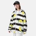 thumbnail image 3 of Lsque Lemon Pattern UPF 50+ Lightweight Sun Protection Men's Women's Long Sleeve Shirt, Hoodie Performance -XX-Large, 3 of 7