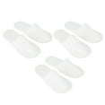 thumbnail image 4 of Pantuflas desechables blancas, 50 pares de pantuflas de viaje desechables blancas, pantuflas para invitados elaboradas con cuidado, 4 of 12