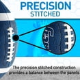 thumbnail image 5 of Franklin Sports Junior Footballs - Extra Grip 1000 - Blue/White - 12 Deflated Balls w/ Pump, 5 of 8