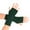 Green, variant on Luxalzxs Fingerless Gloves for Women Soft Warm Wrist Gloves Arm Warmers Knit Crochet Mittens