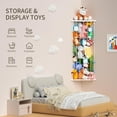 thumbnail image 4 of FOUKUS Corner Stuffed Animal Storage Toy Organizer: Kids Room Stuffed Animal Holder Length Adjustable Plushie Toys Shelf - Large Corner Plush Toys Storage for Nursery Playroom Bedroom-White, 4 of 6