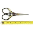thumbnail image 3 of Heirloom Craft Embroidery Scissors w/Decorative Cast Handles Gold Dragon Relief w/Red Crystals, 3 of 4