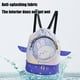 thumbnail image 4 of Swimming Bag Dry Wet Separation Storage Bag Independent Shoe Placement Water Resistanted Travel Bag, 4 of 6