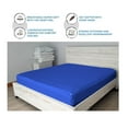 thumbnail image 7 of DNG Creations Solid Royal-Blue Colour 6 Piece Zipper Sheet Set - Include (1 Fitted Sheet Base, 2 Sheet has Zipper, 1 Flat Sheet And 2 Pillowcase) 800 Threads Count ( Twin XL - Size ), 7 of 7