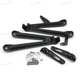 thumbnail image 1 of Soporte para estriberas traseras de pasajero, compatible con Honda CBR1000RR 2004-2007, color negro, 1 of 5