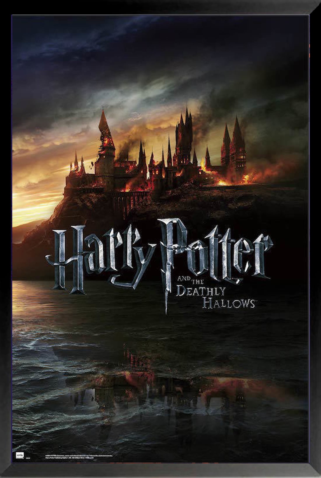 FRAMED Harry Potter and the Deathly Hallows Movie Poster 36x24 MOVIE ...