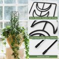 thumbnail image 4 of Enrejado de fase lunar para plantas de interior, enrejado para plantas trepadoras, enrejado pequeño para jardín, enrejado para plantas en maceta, enrejado de alambre de metal para plantas de interio, 4 of 5